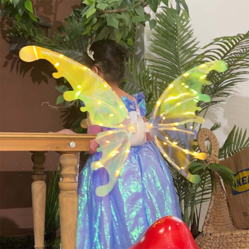 Electric ButterFly Wings with LED Lights